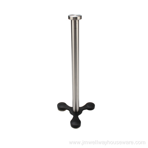 Satinless Steel Paper towel holder with chuck